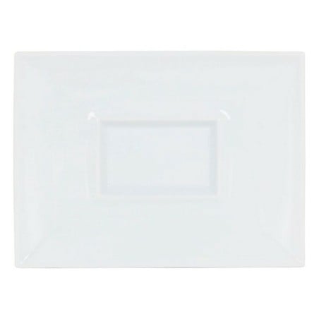 Flat plate Gourmet Porcelain White (29,5 x 22 x 3 cm)