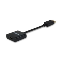 DisplayPort to HDMI Adapter Equip 133438 Black 20 cm