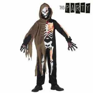 Costume for Children Th3 Party Multicolour Skeleton (4 Pieces)