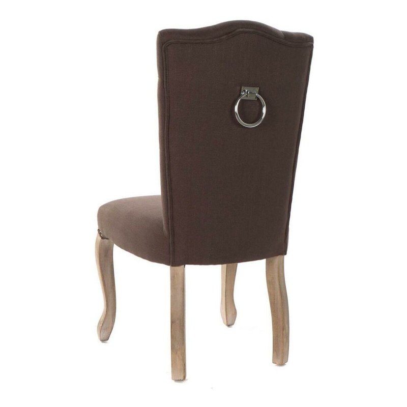 Chair DKD Home Decor Brown Multicolour Natural 52 x 49 x 101 cm