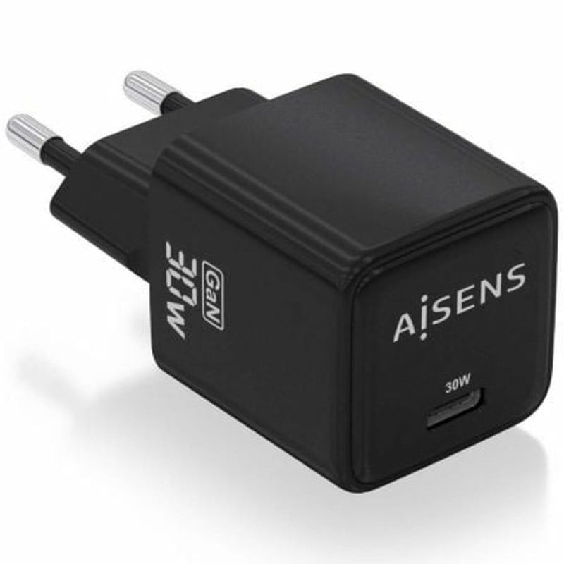 Wandladegerät Aisens ASCH-30W1P036-BK Schwarz 30 W (1 Stück)