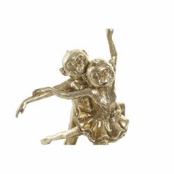 Deko-Figur DKD Home Decor FZ-95015 18,5 x 11,2 x 29,5 cm Gold Harz Kolonial Affe