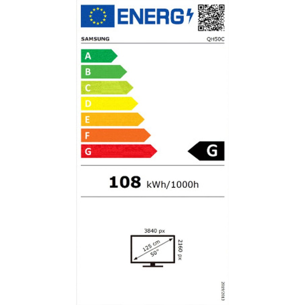 Videowall Monitor Samsung QH50C 4K Ultra HD 50"