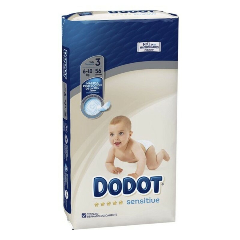 Einweg-Windeln Sensitive Dodot Dodot Sensitive (56 uds)