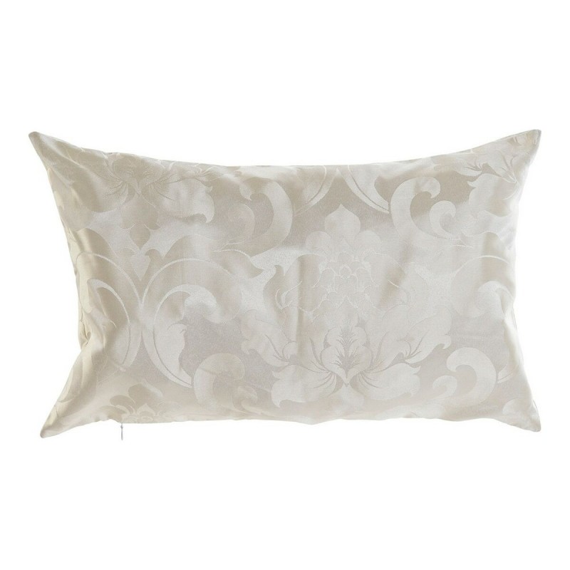 Coussin DKD Home Decor Plastique Beige Rectangulaire