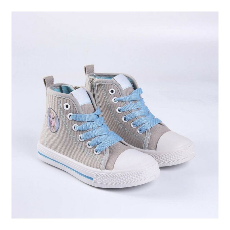 Kids Casual Boots Frozen Grey