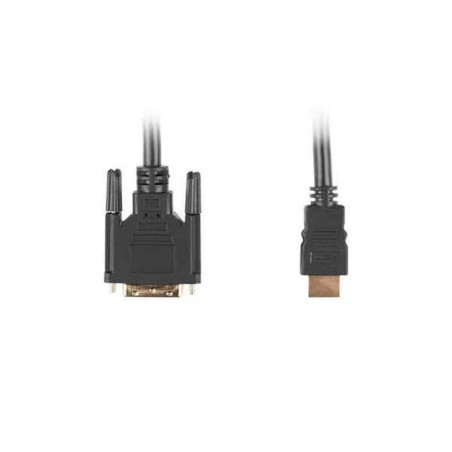 HDMI auf DVI Verbindungskabel Lanberg Stecker/Stecker Schwarz