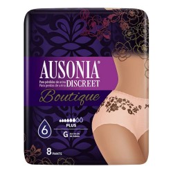 Compresses pour Incontinence Ausonia Discreet Boutique Grand (8 uds)