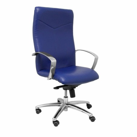 Chaise de Bureau Caudete P&C 5DBSPAZ Bleu