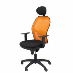 Office Chair with Headrest Jorquera P&C ALI840C Black