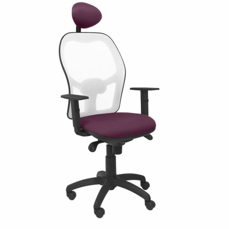 Office Chair with Headrest Jorquera P&C ALI760C Purple