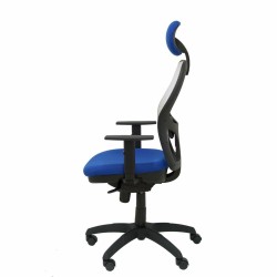 Chaise de Bureau avec Appui-tête Jorquera  P&C ALI229C Bleu