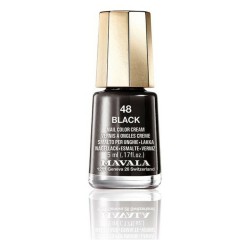 Nagellack Nail Color Mavala Nail Color 48-black 5 ml