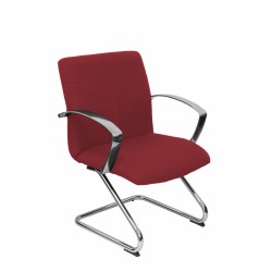 Chaise de Réception Caudete  patín P&C BALI933 Rouge Bordeaux