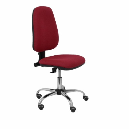 Chaise de Bureau Socovos P&C 17CP Rouge Bordeaux