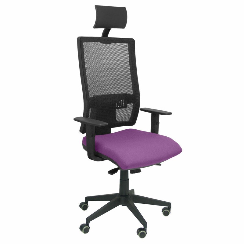 Chaise de Bureau avec Appui-tête Horna P&C SBALI82 Violet Lila