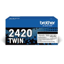 Cartouche d'encre originale Brother TN2420TWIN Noir