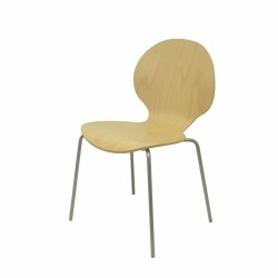 Reception Chair Peñas P&C 4321M Brown Light brown (4 uds)