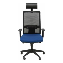 Chaise de Bureau avec Appui-tête Horna  P&C BALI200 Blue marine