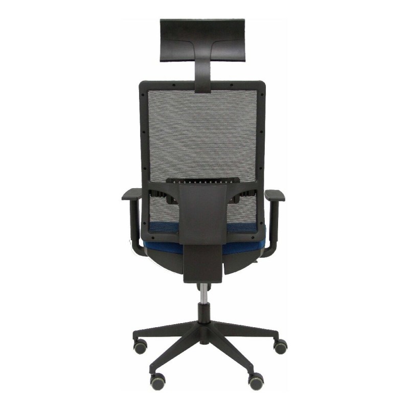 Office Chair with Headrest Horna  P&C BALI200 Navy Blue