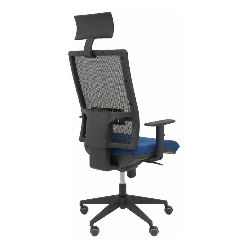 Office Chair with Headrest Horna  P&C BALI200 Navy Blue