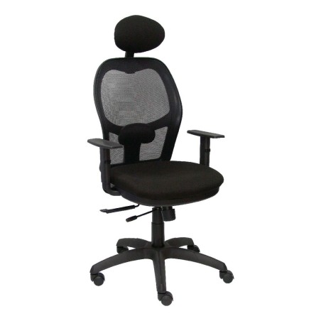 Chaise de Bureau avec Appui-tête Jorquera  P&C I840CTK Noir