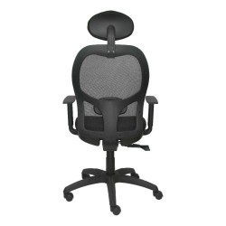 Chaise de Bureau avec Appui-tête Jorquera  P&C I840CTK Noir