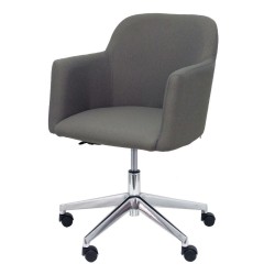 Chaise de Bureau Zorio  P&C 600CRRF Gris