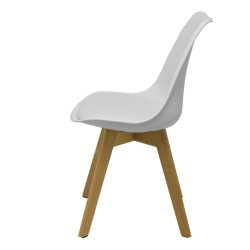 Chaise de Réception Don Rodrigo Foröl 4351PTBLSP10 Blanc (4 uds)