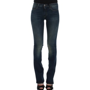 Costume National Schicke blaue Designer Jeans mit geradem Bein