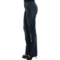 Costume National Schicke blaue Designer Jeans mit geradem Bein