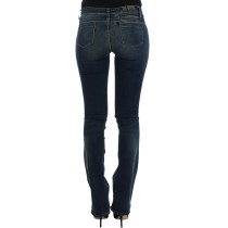Costume National Schicke blaue Designer Jeans mit geradem Bein