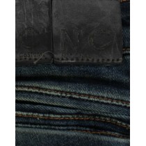 Costume National Schicke blaue Designer Jeans mit geradem Bein