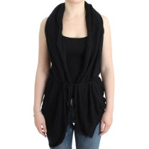Costume National Schicke ärmellose Strickweste Cardigan