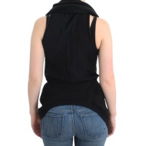 Costume National Schicke ärmellose Strickweste Cardigan