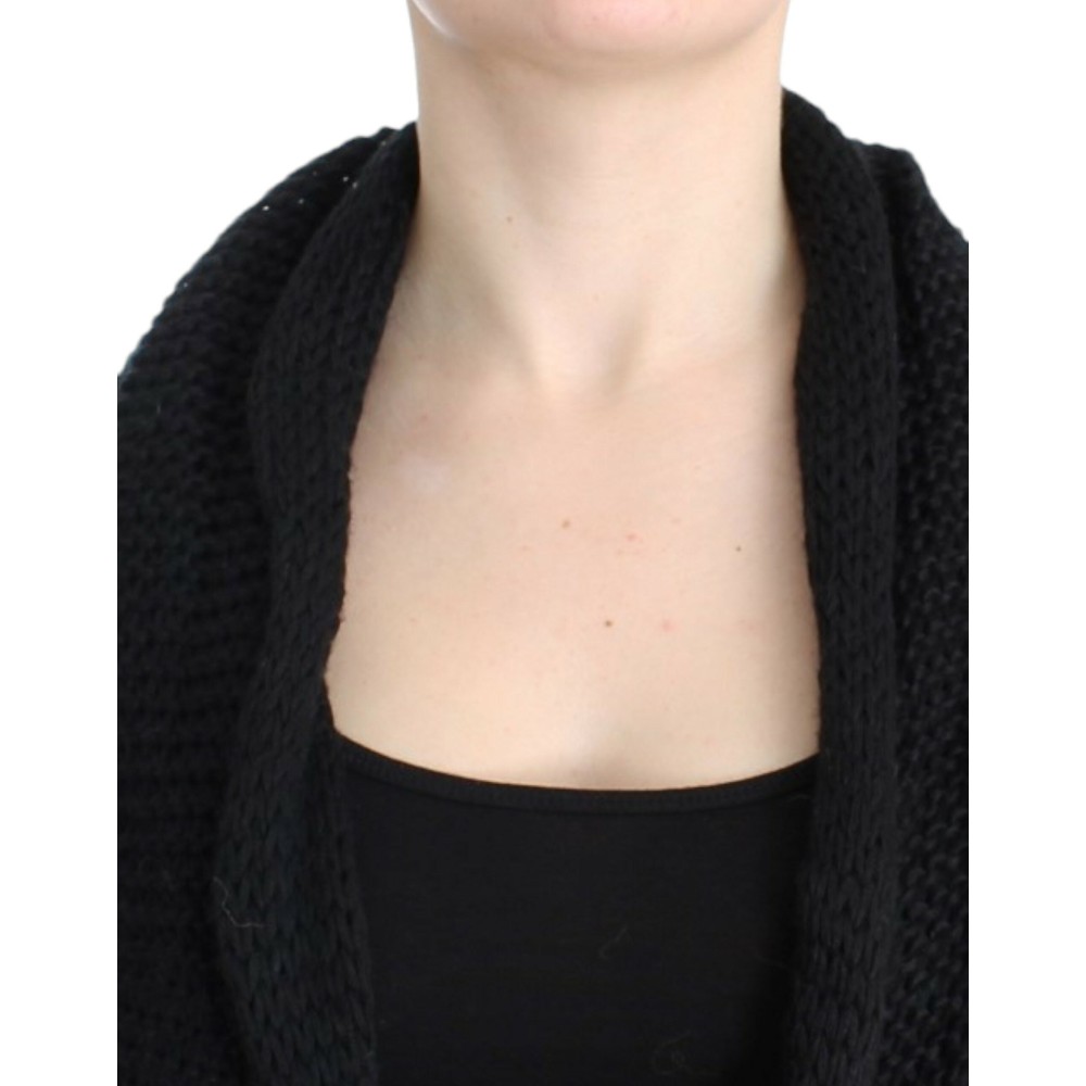 Costume National Schicke ärmellose Strickweste Cardigan