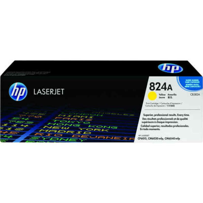 Toner original HP 824A Jaune