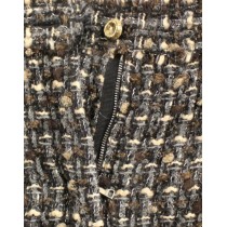 Dolce & Gabbana Elegante Multicolor Shorts aus Wollmischung