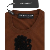 Dolce & Gabbana Zeitlose Weste aus Wolle und Spitze ohne Ärmel