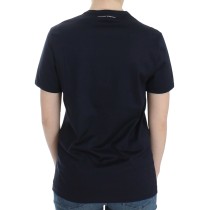 Ermanno Scervino Eleganter blauer Baumwollpullover