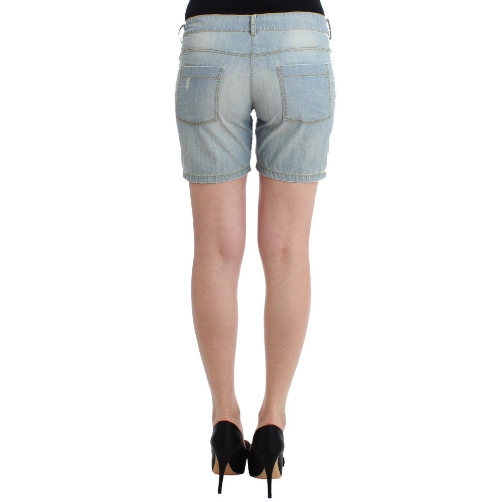 Schicke blaue Denim-Shorts - Ermanno Scervino