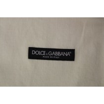 Dolce & Gabbana Elegantes Schwarzes Manchester Kleid Weste