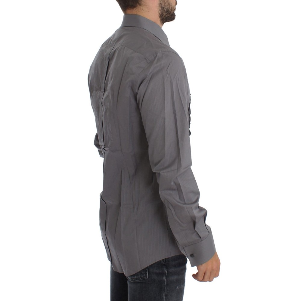 Dolce & Gabbana Elegantes Slim Fit Baumwollhemd