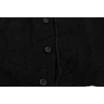 Costume National Elegante schwarze Strickjacke aus Merinowolle
