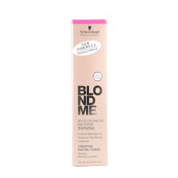 Teinture permanente Blondme Toning Schwarzkopf Bleu Acier (60 ml)