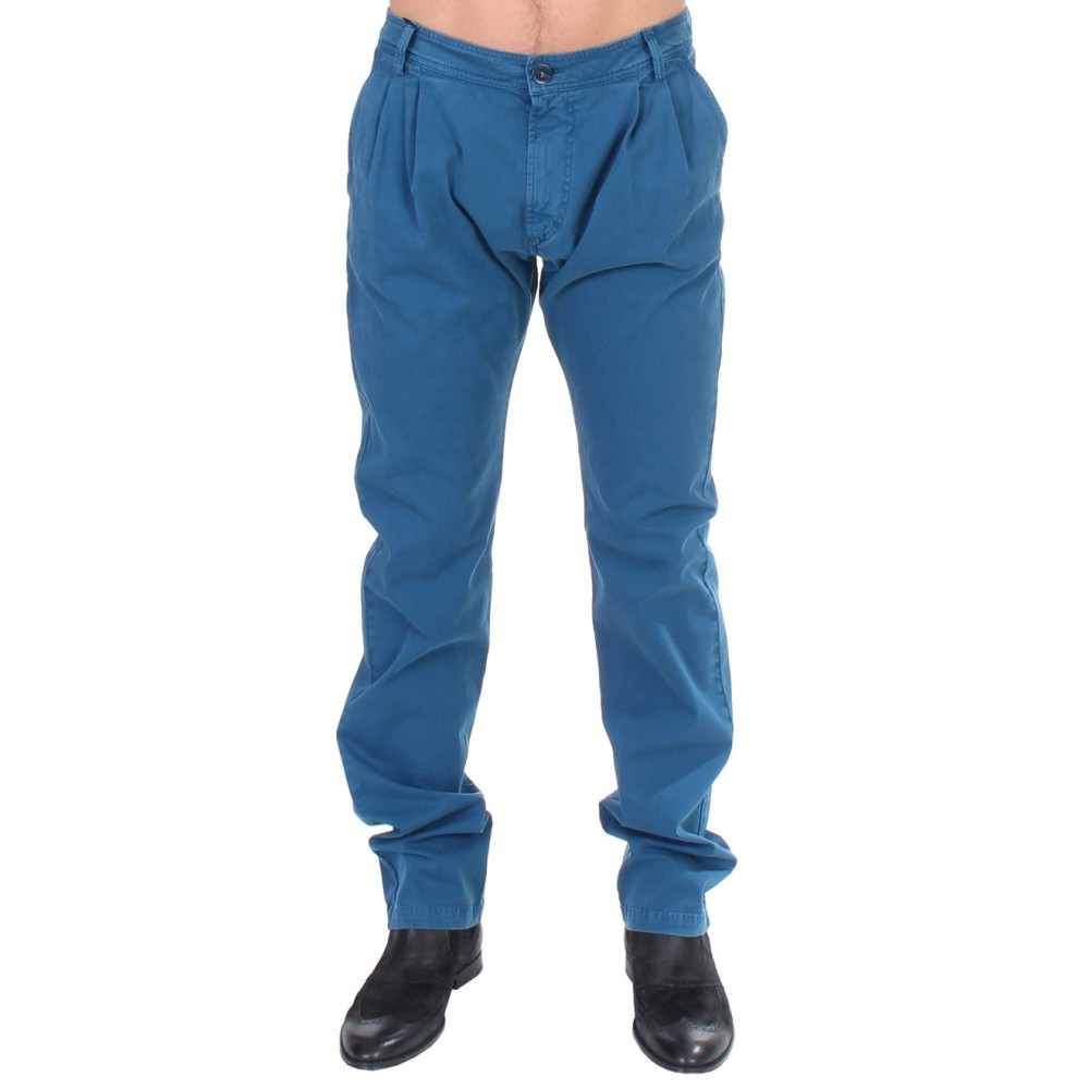 GF Ferre Elegante gerade geschnittene Chinos aus Baumwolle