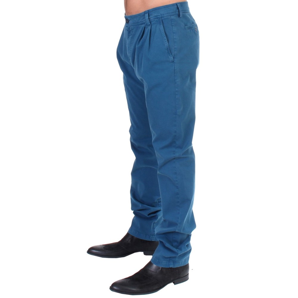GF Ferre Elegante gerade geschnittene Chinos aus Baumwolle