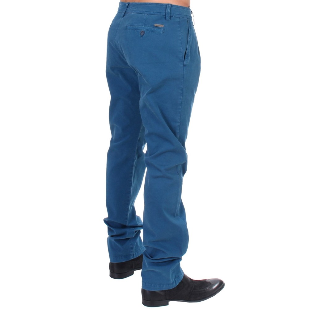 GF Ferre Elegante gerade geschnittene Chinos aus Baumwolle