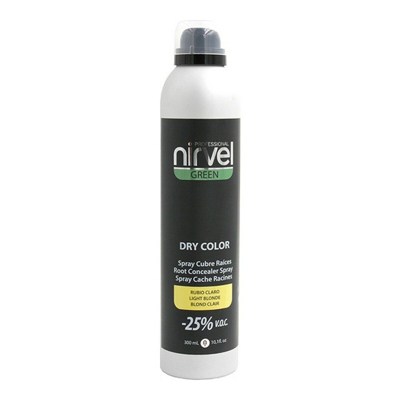 Cover Up Spray for Grey Hair Green Dry Color Nirvel NG6640 Light Blonde (300 ml)