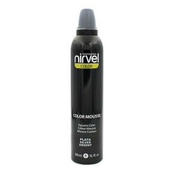 Volumengebender Schaum Color Mousse Nirvel Silber (300 ml)